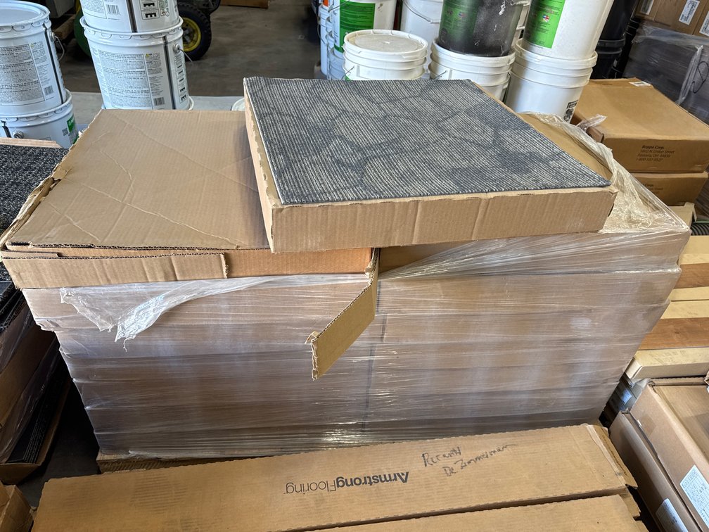 Armstrong Flooring 24"x24" Commercial Carpet Tile Pallet