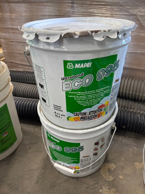 MAPEI Ultrabond ECO 995 Wood-Flooring Adhesive 4 Gal Pails