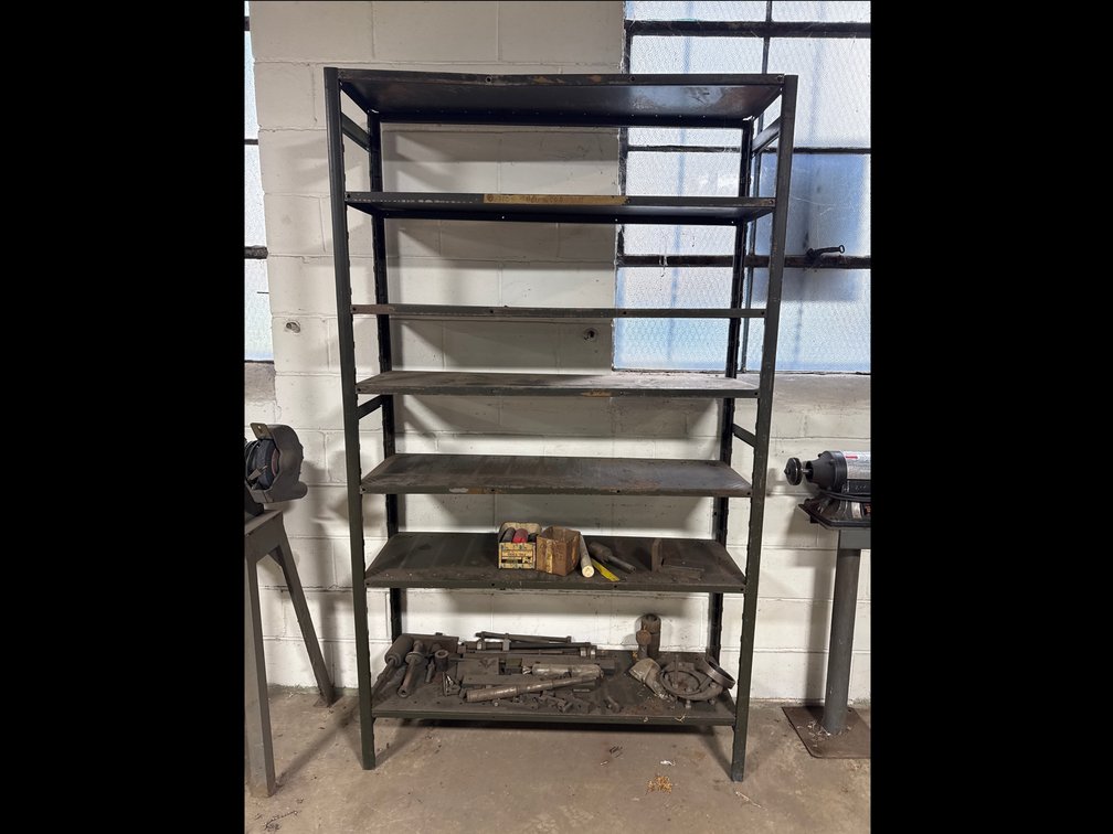 7-Tier Industrial Steel Shelving Unit