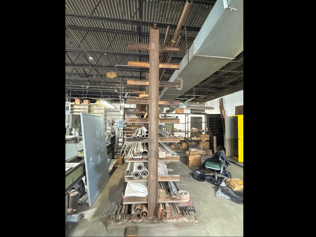 Heavy-Duty Steel Cantilever Storage Rack