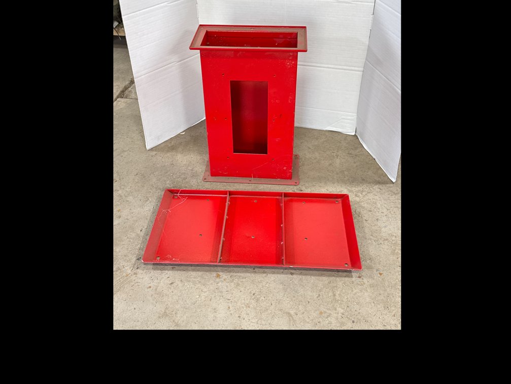 Steel Equipment Pedestal Column and Tray