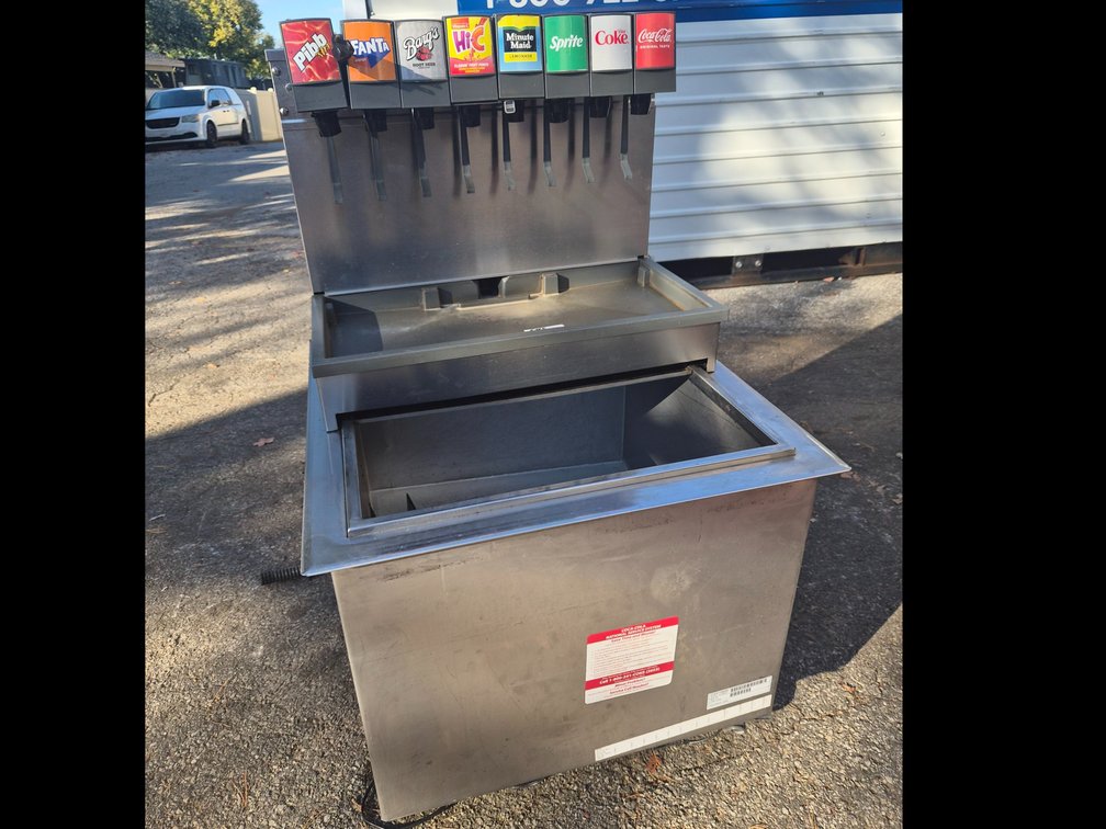 Soda Fountain Dispenser Ice-Cooled Drop-In