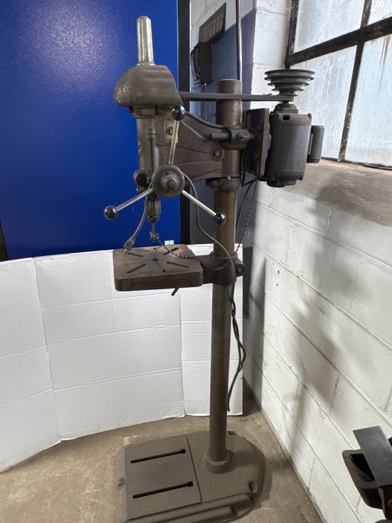 Atlas Press Co. Floor-Standing Drill Press