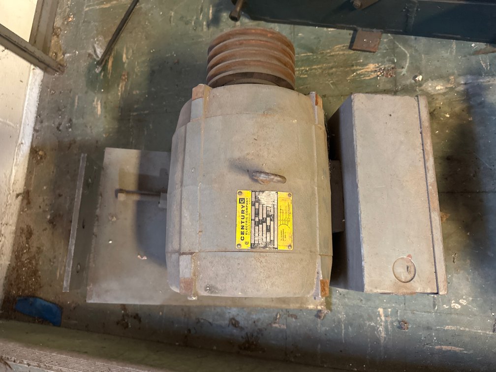 Century Electric Company 5 HP 1750 RPM Single-Phase Motor Assembly