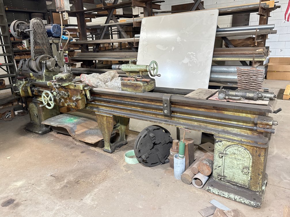 The Monarch Machine Co. Industrial Engine Lathe
