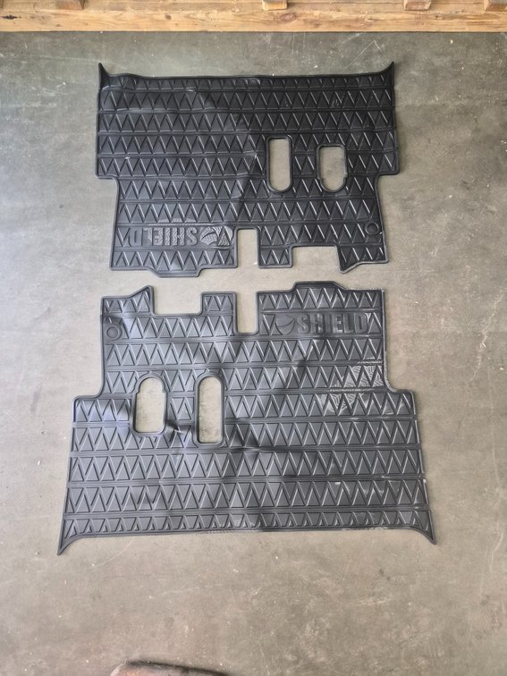 2 Full Coverage Cart Mats