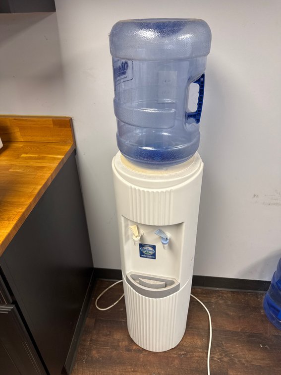 Crystal Mountain GLSD2WTW1AC Freestanding Water Cooler with Bottle