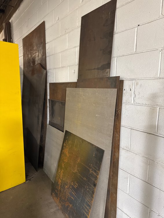 Steel Sheet Metal, Flat Plates, and Diamond Tread Plate Remnants
