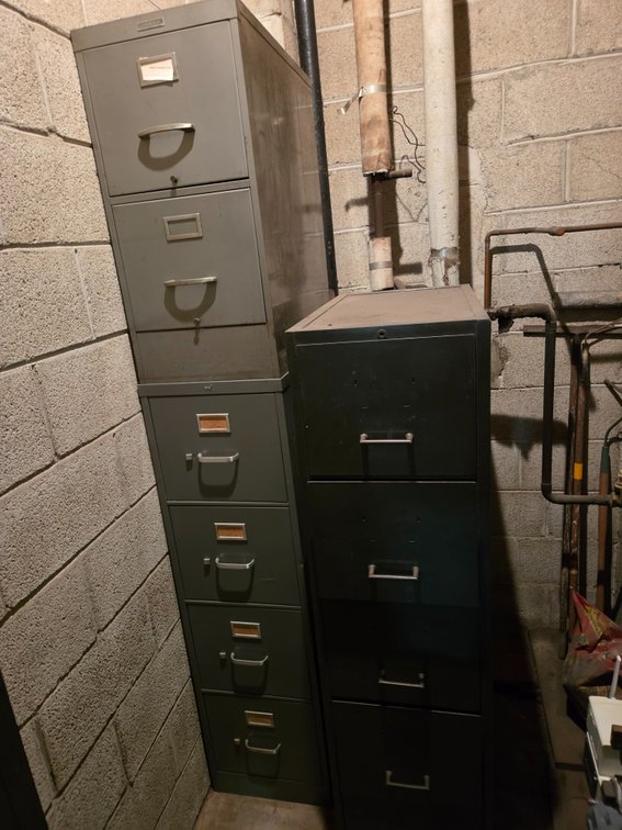Metal Vertical Filing Cabinets