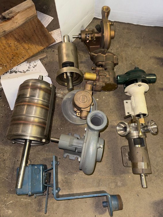 Industrial, Marine and Sanitary Pumps, Pump Heads and Assemblies