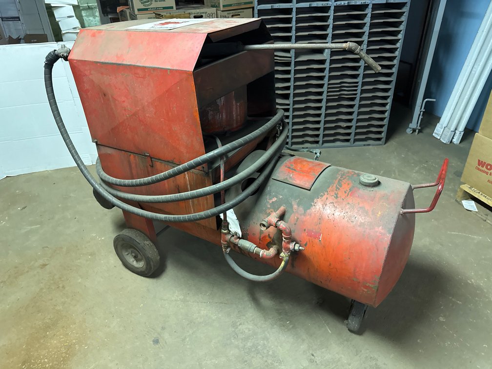 Electro-Magic Grime Fighter Mobile Industrial Steam Cleaner Cart