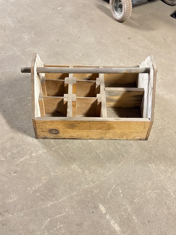 Wooden Divided Tool Caddies