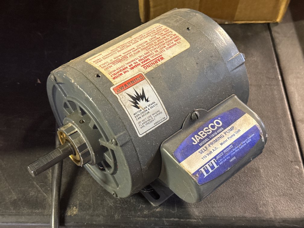 ITT Jabsco 11810-0003 Pump Unit with 1/3 HP Westinghouse Motor