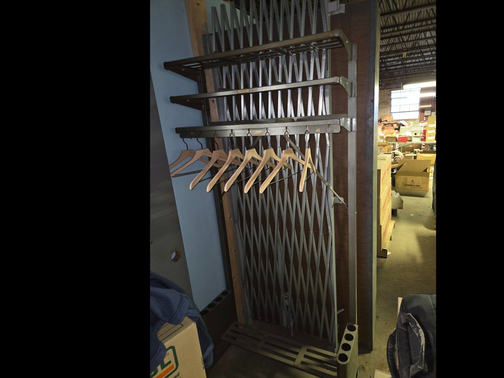 Commercial Metal Coat and Hat Racks
