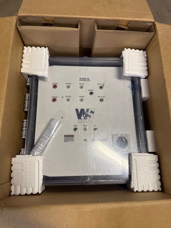 See Water WS Series Duplex Pump Control Panel