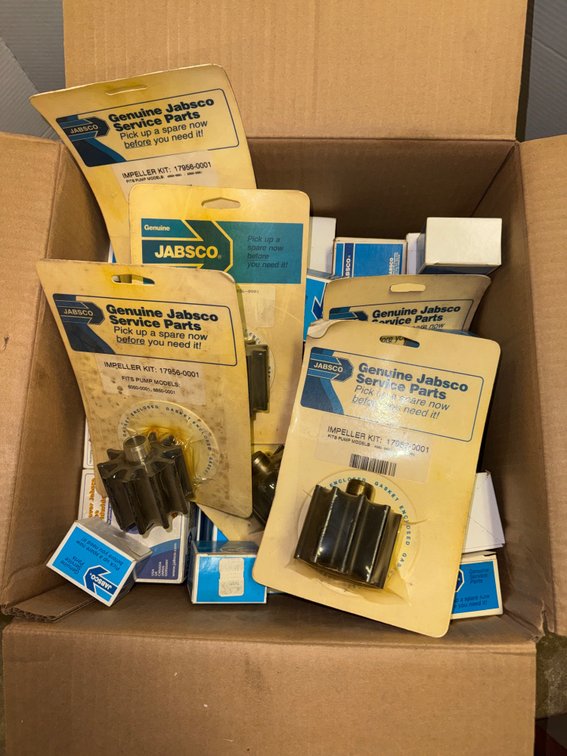Jabsco Impeller Kits 17956-0001 and Pump Service Parts