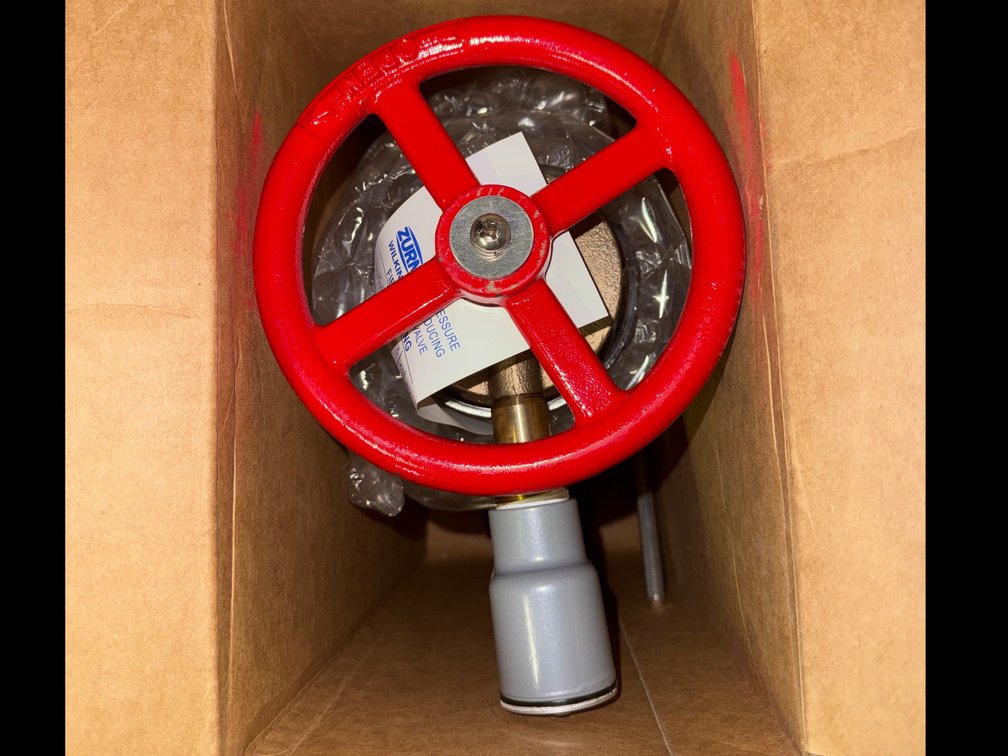 Zurn Wilkins 2-1/2" ZW5004ILG Grooved Pressure Reducing Valve