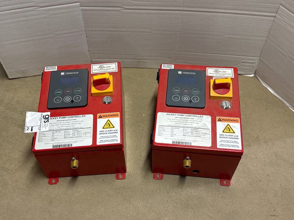 Tornatech Jockey Pump Controllers, JPLT-460/1/3/60 & JPLT-230/3/3/60