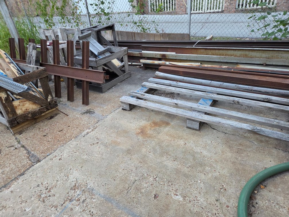 Structural Steel I-Beams, C-Channels, Tubing, Conduit & PVC Pipe Lot