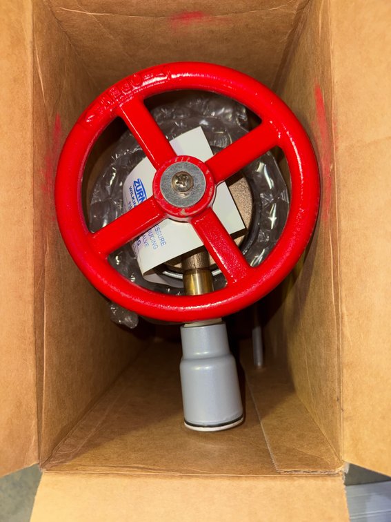 Zurn Wilkins 2-1/2" ZW5004ILG Grooved Pressure Reducing Valve