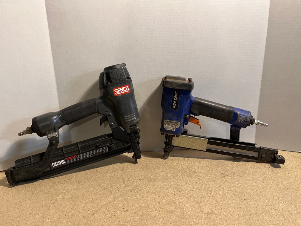 (2) Pneumatic Tools Staplers 