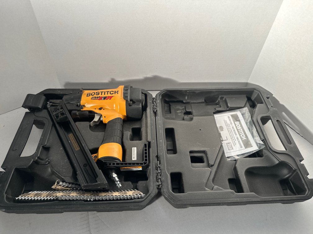 Bostitch Strap Shot Metal Connector Nailer 