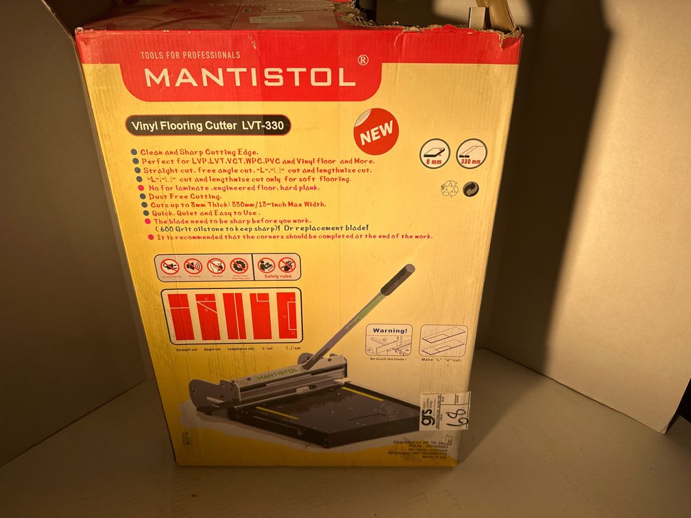 Mantistol Vinyl Flooring Cutter 