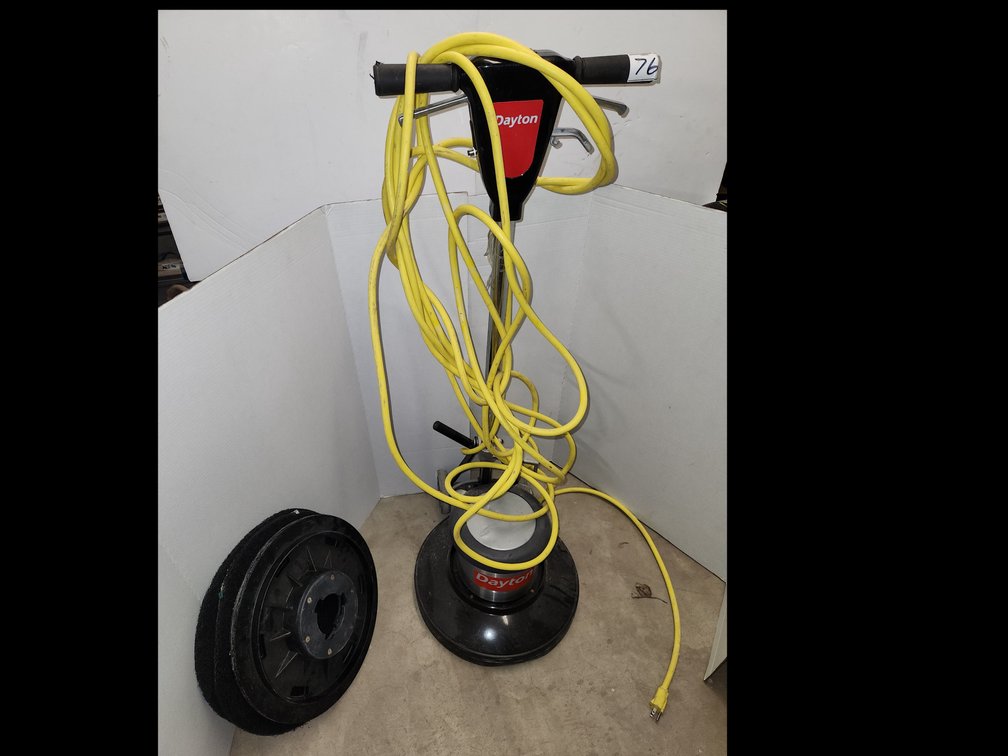 Dayton Floor Cleaner w/ Extra Pads 