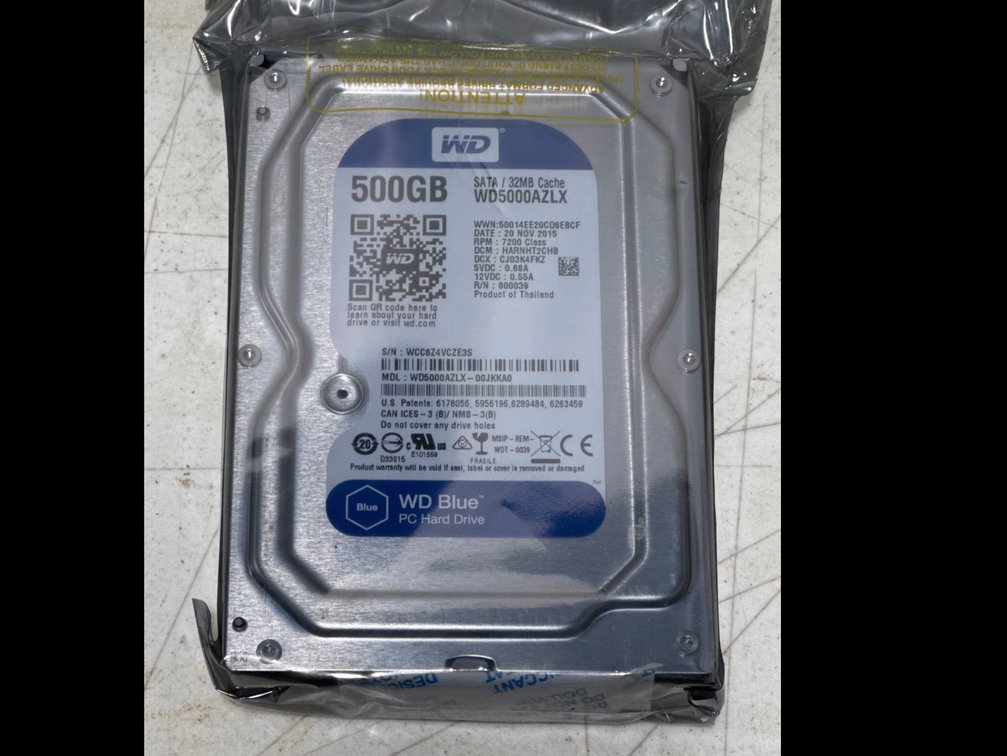 500GB PC Hard Drive