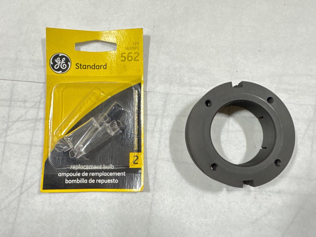 (10)Whittet-Higgins BL-09  Lock Nut and (20)Automotive Bulbs