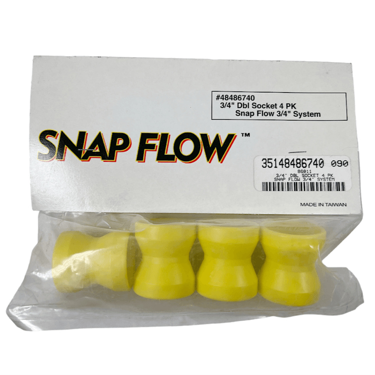 (25)Snap Flow 4 Piece Coolant Hose Double Socket