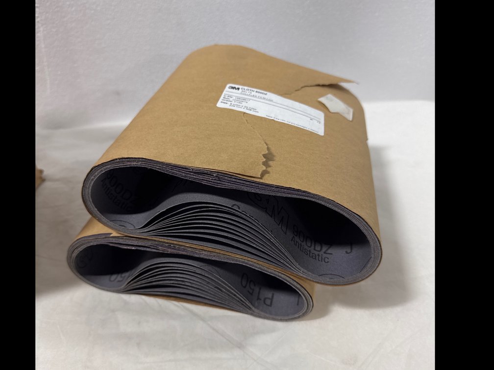 (2)3M 150 Grit Precision Ceramic Cloth Belts