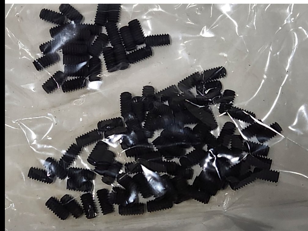 (4)Type Acup Point Socket Set Screws
