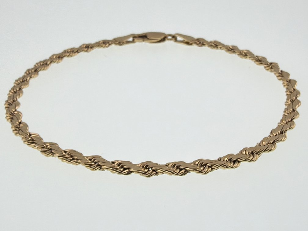 14kt rope twist bracelet
