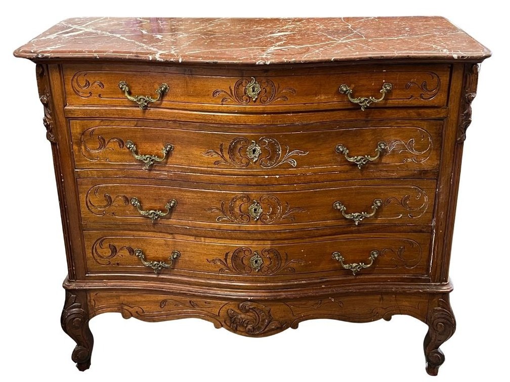 Beautiful marble top Continental bureau