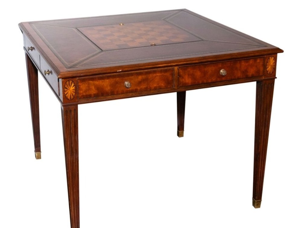 Lloyd Buxton inlaid games table