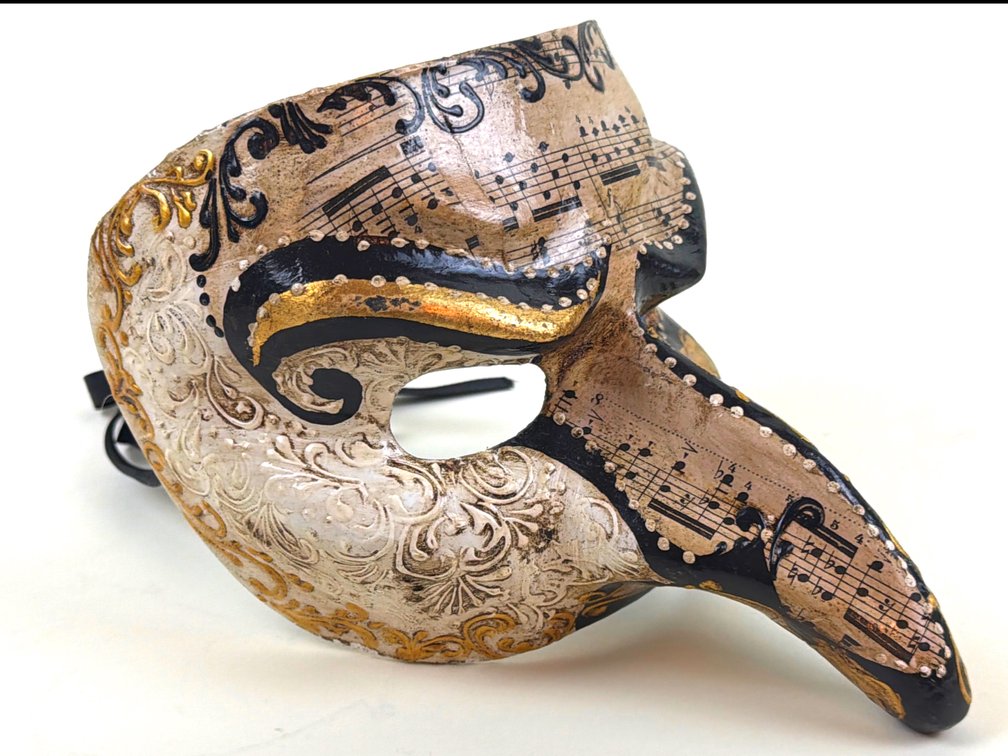 Venetian handmade mask; GR
