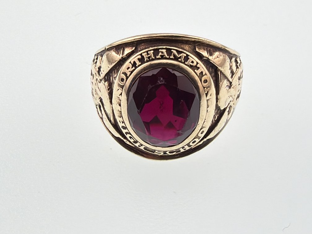 10kt high school ring