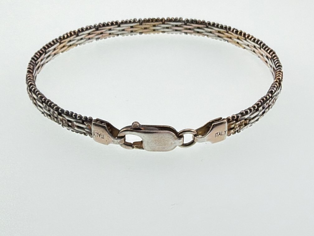Vermeil sterling silver bracelet