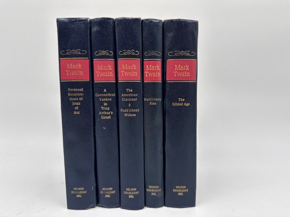 Collection Mark Twain books