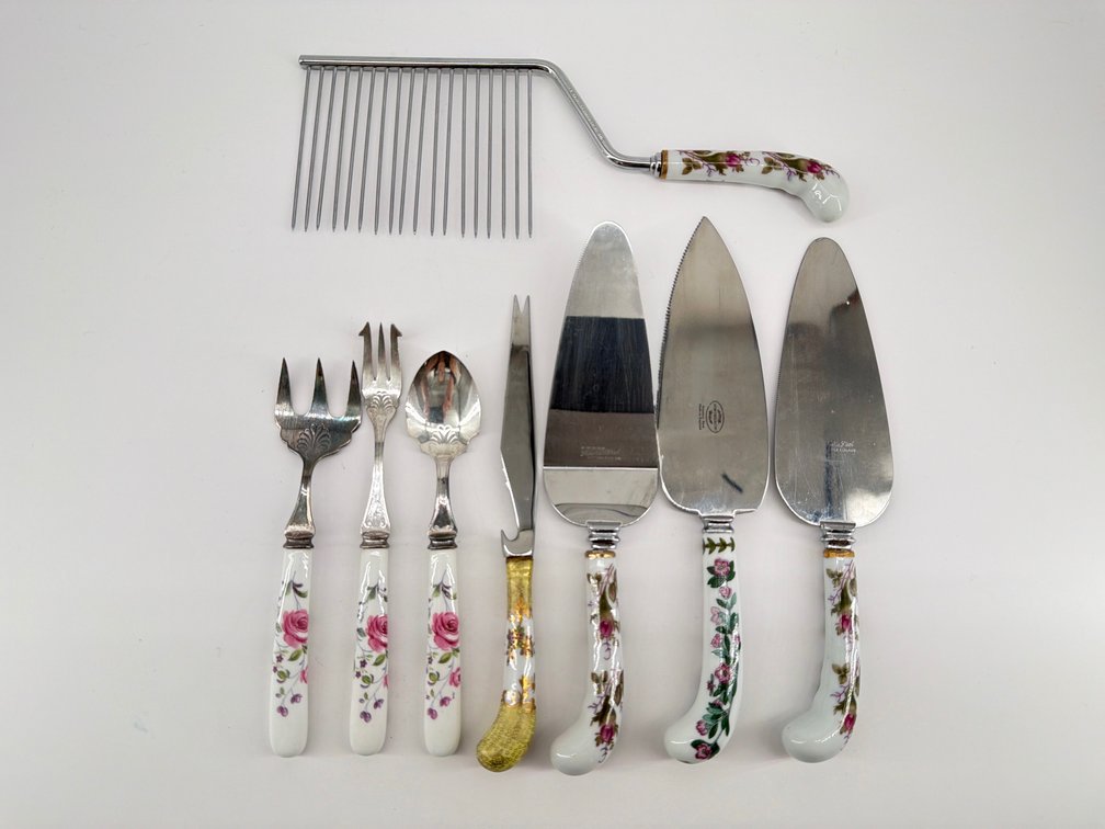 Sheffield and ceramic utensils