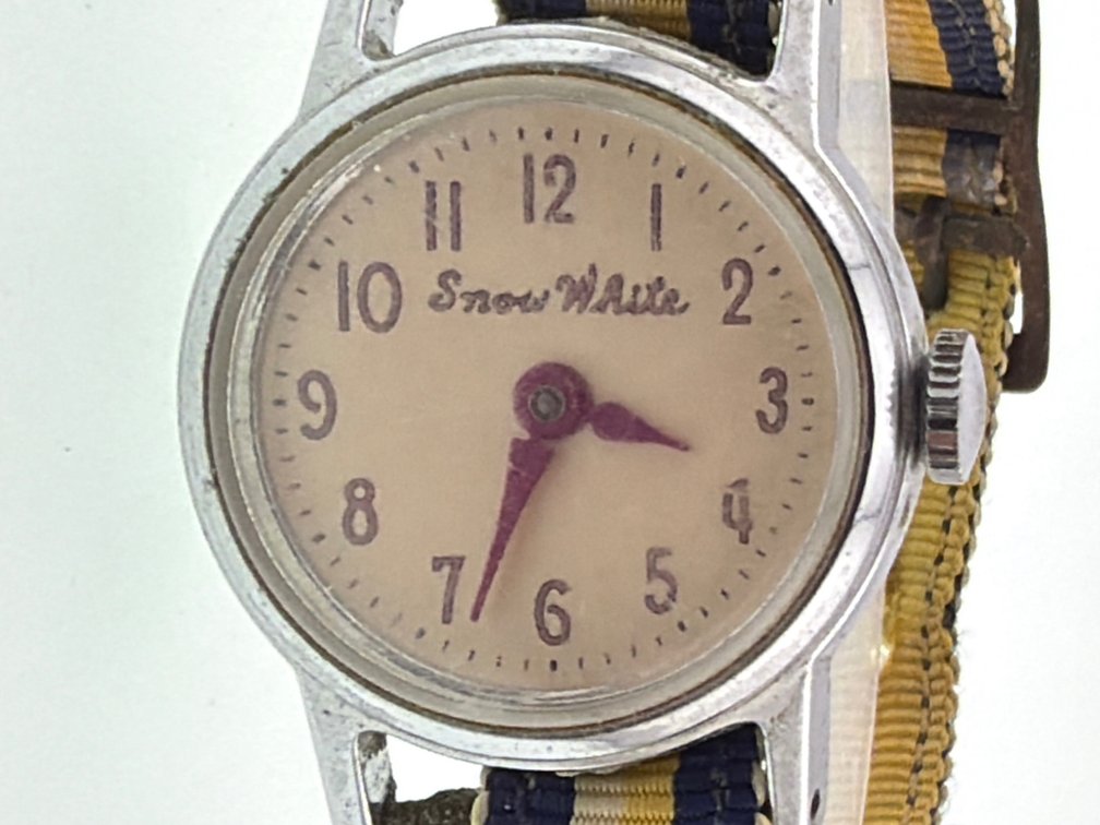 Snow White mid-century child's watch