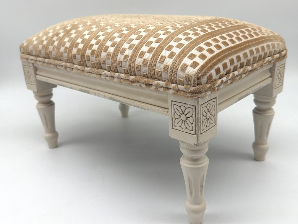 French style footstool