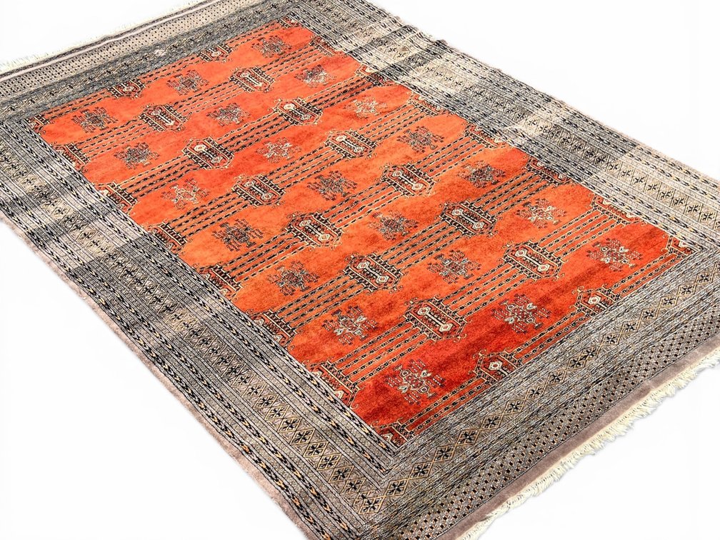 Room size Bokhara rug from Pakistan