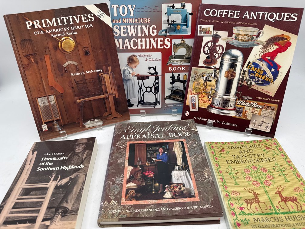 Antique reference books