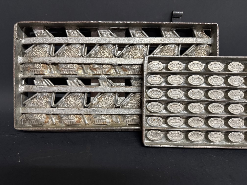 Vintage chocolate molds