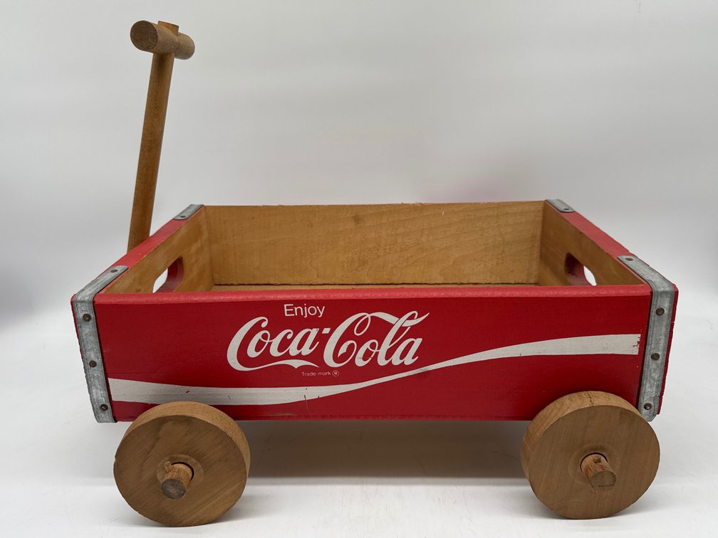 Coca Cola toy wagon