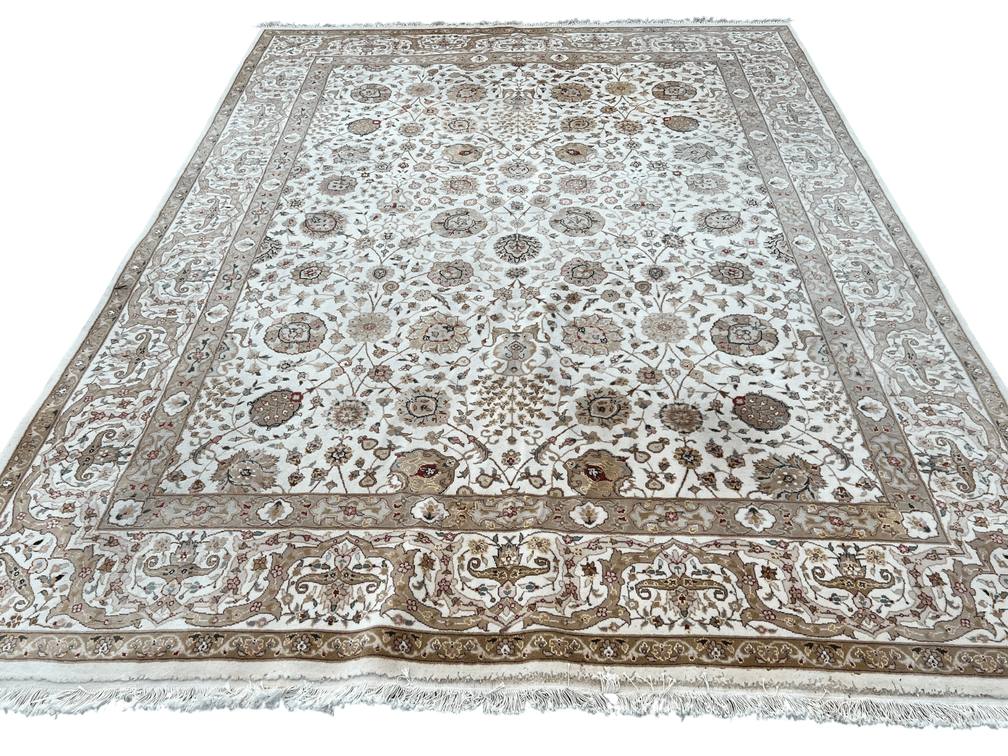 Tabriz room size rug; 93” x 118”