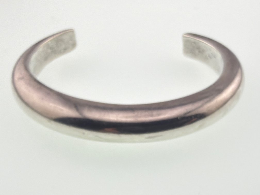 Native American signed sterling cuff
