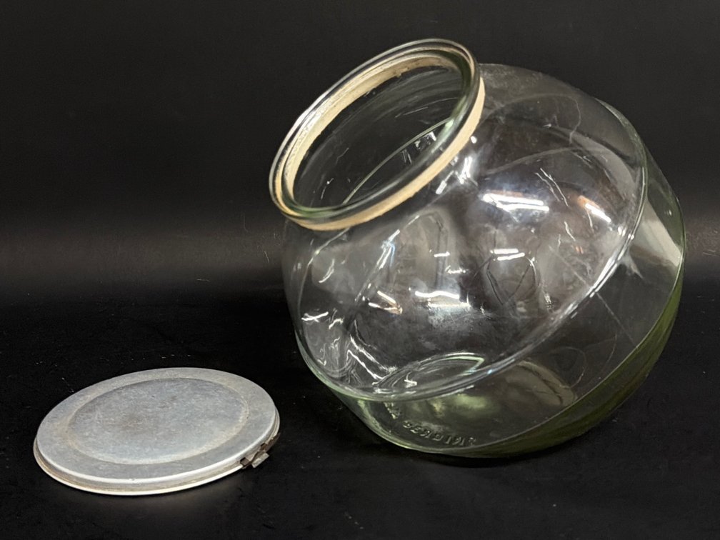 Country store display jars, Planters Peanuts jar